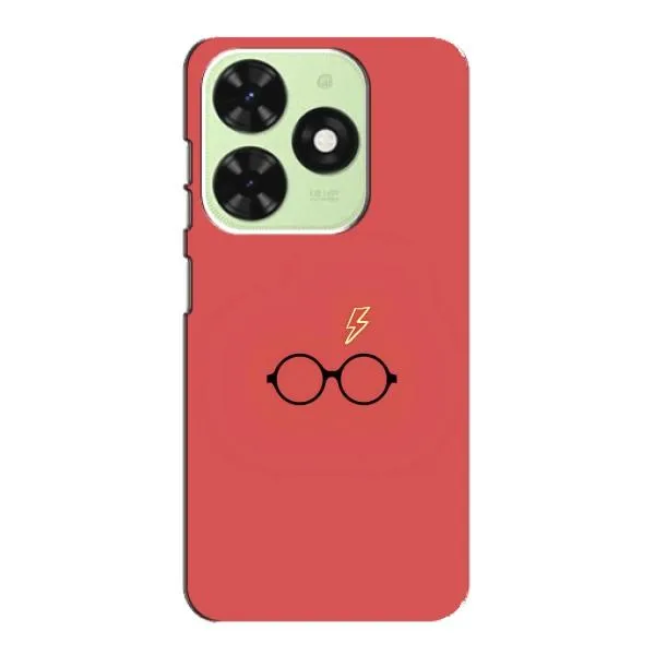 Чехол с принтом «шрам и очки» для TECNO Pop 8 Чехол с принтом «шрам и очки» для TECNO Pop 8