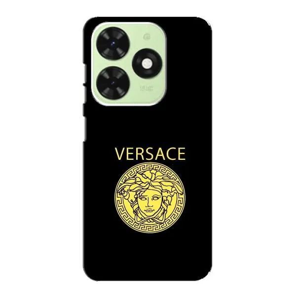 Чехол с принтом «Versace» для TECNO Pop 8