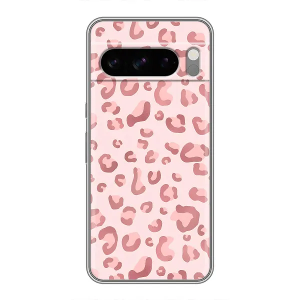 Чехол с принтом «Розовый леопард» для TECNO Pop X