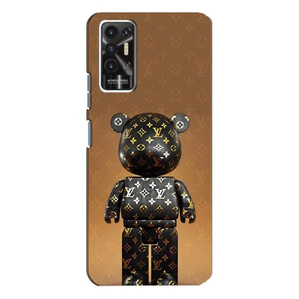 Чехол с принтом «Bearbrick» для TECNO Pova 2 (LE7n) Чехол с принтом «Bearbrick» для TECNO Pova 2 (LE7n)
