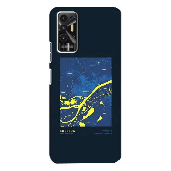 Чехол с принтом «Херсон» для TECNO Pova 2 (LE7n)
