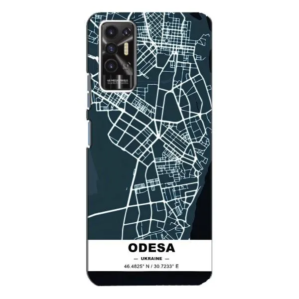 Чехол с принтом «Одесса» для TECNO Pova 2 (LE7n)