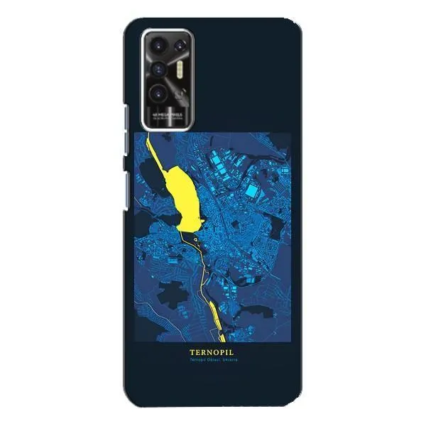 Чехол с принтом «Тернополь» для TECNO Pova 2 (LE7n)