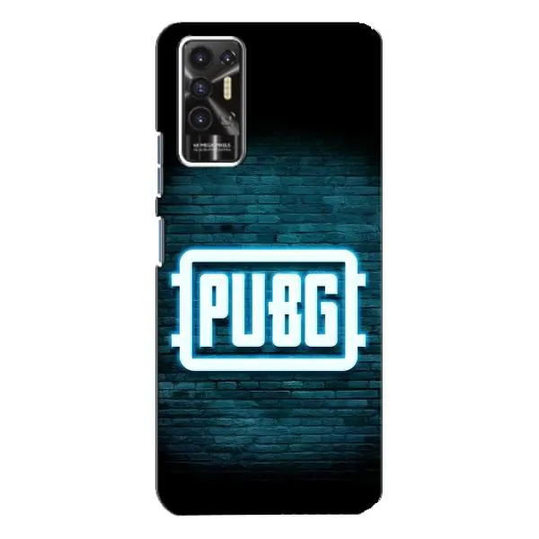 Чохол з принтом «Лого PUBG» для TECNO Pova 2 (LE7n)