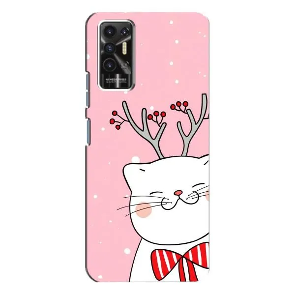 Чехол с принтом «Зимний кот» для TECNO Pova 2 (LE7n) Чехол с принтом «Зимний кот» для TECNO Pova 2 (LE7n)