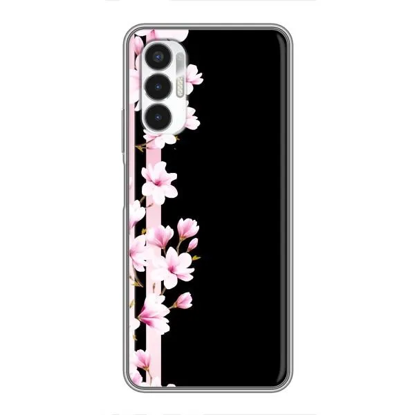 Чехол с принтом «Цветочки» для TECNO POVA 3 (LF7n)