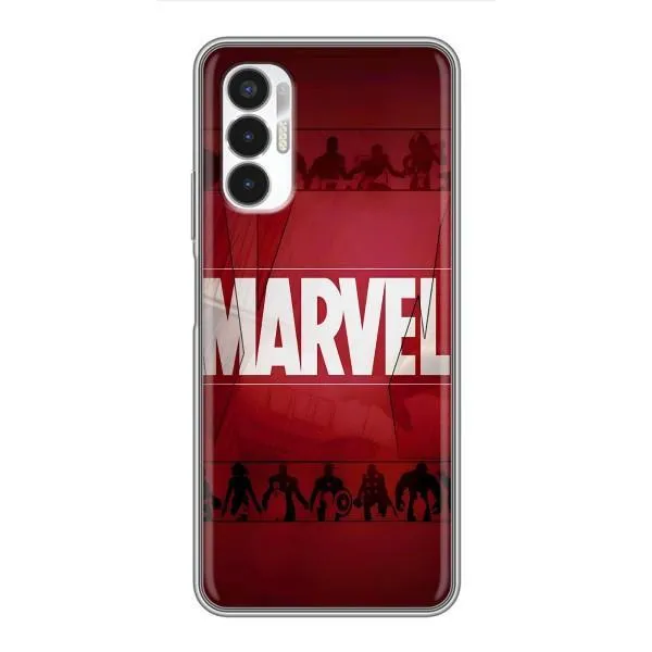 Чехол с принтом «MARVEL» для TECNO POVA 3 (LF7n)