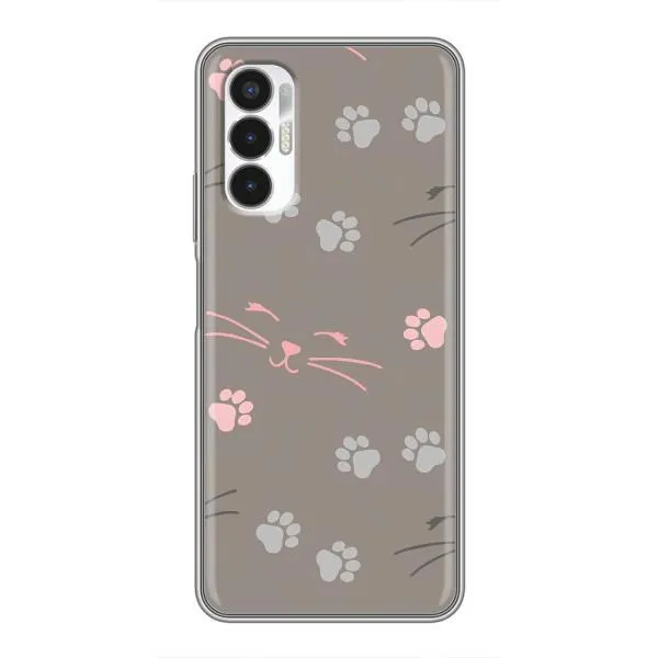 Чехол с принтом «Лапы и усы» для TECNO POVA 3 (LF7n) Чехол с принтом «Лапы и усы» для TECNO POVA 3 (LF7n)