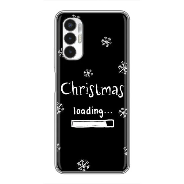 Чехол с принтом «Christmas loading» для TECNO POVA 3 (LF7n)