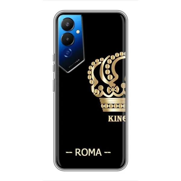 Чехол с принтом «Roma» для TECNO POVA 4 (LG7n)