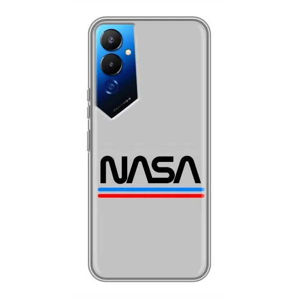 Чехол с принтом «NASA» для TECNO POVA 4 (LG7n) Чехол с принтом «NASA» для TECNO POVA 4 (LG7n)
