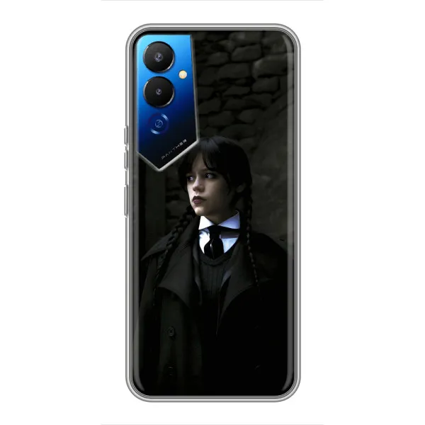 Чехол с принтом «Темный стиль Уэнздей» для TECNO POVA 4 (LG7n) Чехол с принтом «Темный стиль Уэнздей» для TECNO POVA 4 (LG7n)