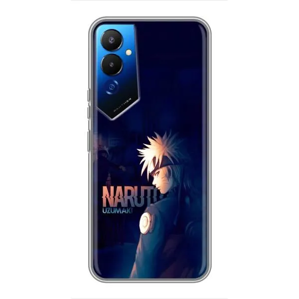 Чехол с принтом «тень Наруто» для TECNO POVA 4 (LG7n)