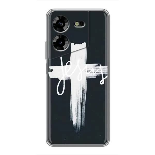 Чехол с принтом «Иисус» для TECNO POVA 5 (LG7n)