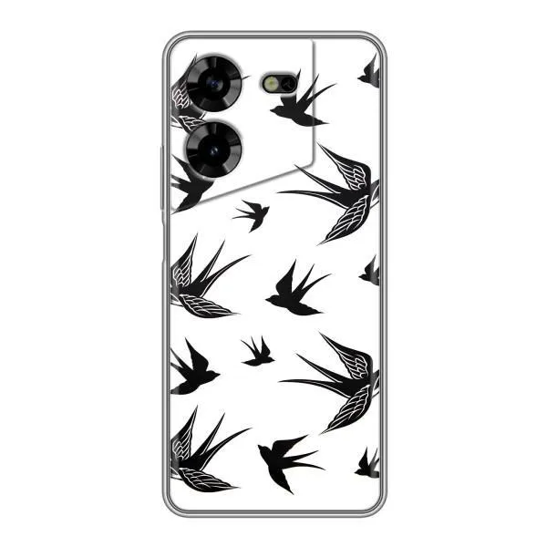 Чехол с принтом «Ласточки» для TECNO POVA 5 (LG7n) Чехол с принтом «Ласточки» для TECNO POVA 5 (LG7n)
