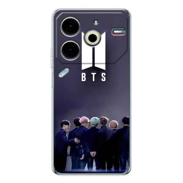 Чехол с принтом «Группа BTS» для TECNO Pova 6 Neo 5G Чехол с принтом «Группа BTS» для TECNO Pova 6 Neo 5G