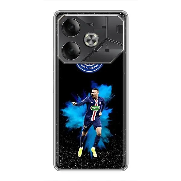 Чехол с принтом «Мбаппе ПСЖ» для TECNO Pova 6 Чехол с принтом «Мбаппе ПСЖ» для TECNO Pova 6