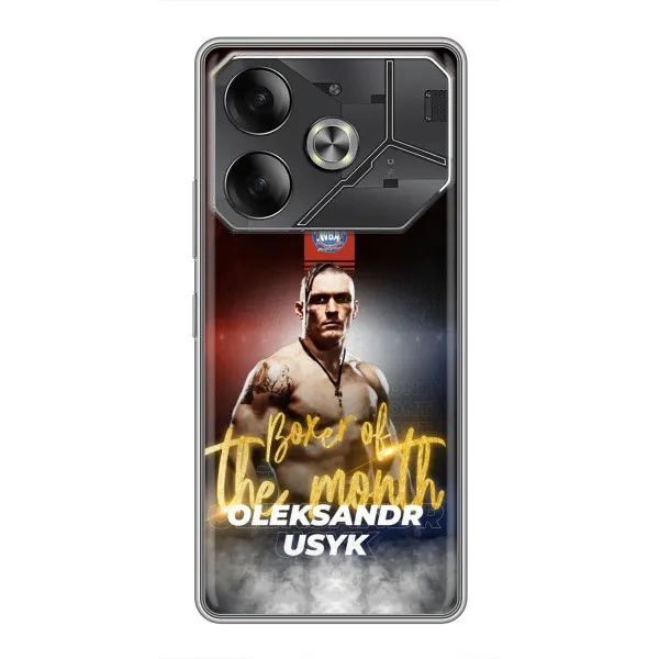 Чохол з принтом «Olexandr Usyk» для TECNO Pova 6 Чохол з принтом «Olexandr Usyk» для TECNO Pova 6