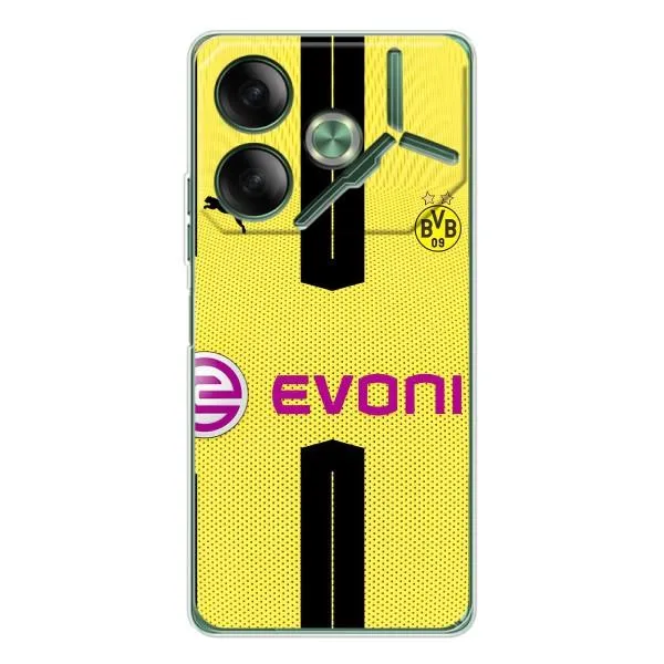 Чехол с принтом «BVB» для TECNO Pova 7