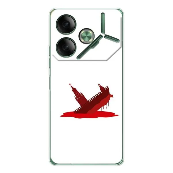 Чехол с принтом «Кремлевский Корабль» для TECNO Pova 7