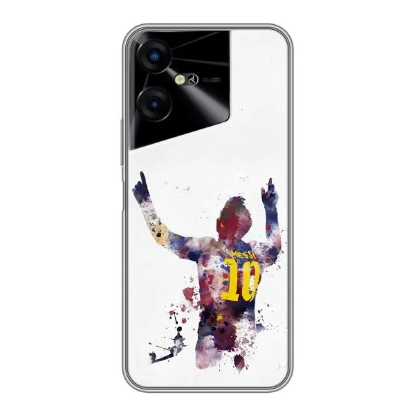 Чехол с принтом «Messi Barca» для TECNO POVA Neo 3 Чехол с принтом «Messi Barca» для TECNO POVA Neo 3