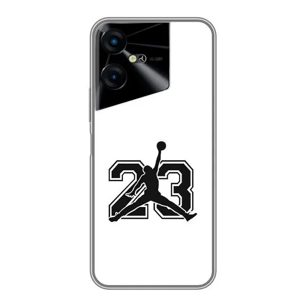 Чехол с принтом «Jordan 23» для TECNO POVA Neo 3 Чехол с принтом «Jordan 23» для TECNO POVA Neo 3