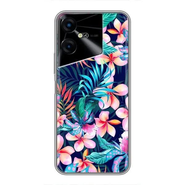 Чехол с принтом «Красочные цветы» для TECNO POVA Neo 3 Чехол с принтом «Красочные цветы» для TECNO POVA Neo 3