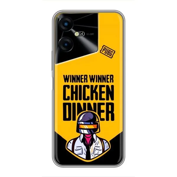 Чехол с принтом «Pubg шлем» для TECNO POVA Neo 3