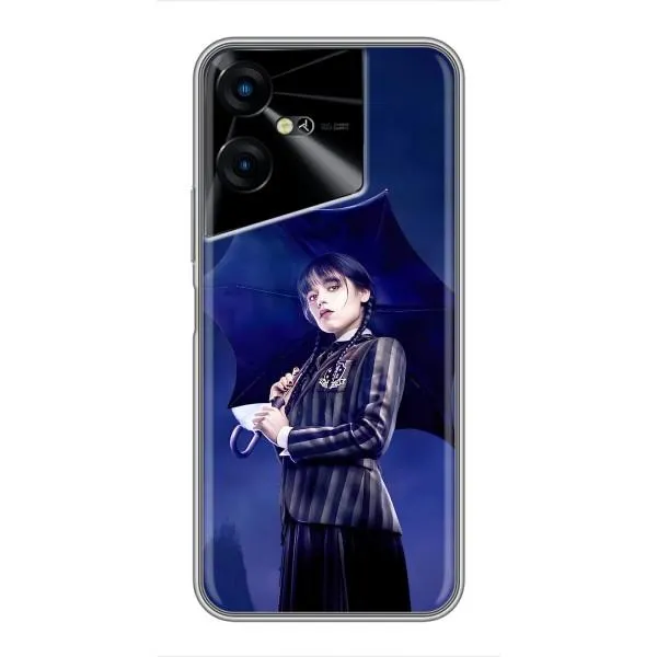 Чехол с принтом «Венсдей» для TECNO POVA Neo 3
