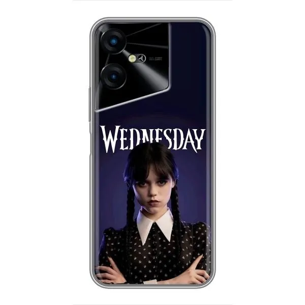 Чехол с принтом «Wednesday» для TECNO POVA Neo 3