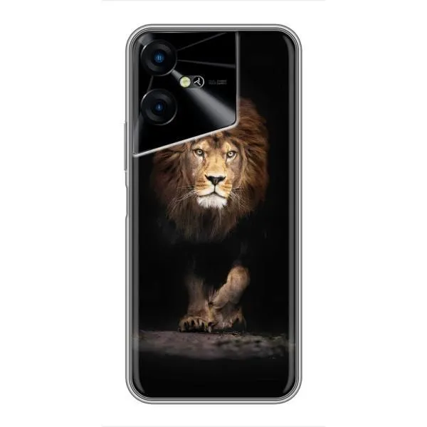 Чехол с принтом «Лев» для TECNO POVA Neo 3