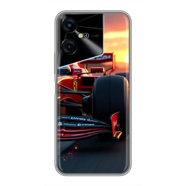 Чехол с принтом «Макларен на закате» для TECNO POVA Neo 3