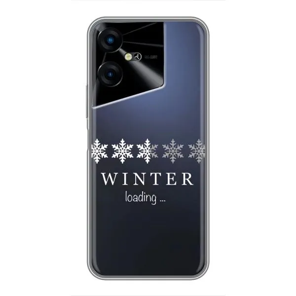 Чехол с принтом «Winter loading» для TECNO POVA Neo 3 Чехол с принтом «Winter loading» для TECNO POVA Neo 3