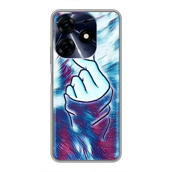 Чохол з принтом «Радужне серце» для TECNO Spark 10 Pro Чохол з принтом «Радужне серце» для TECNO Spark 10 Pro