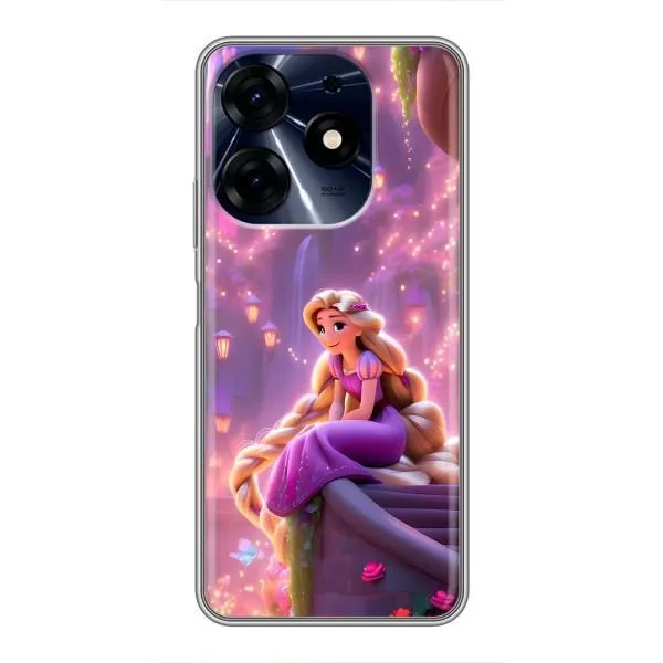 Чехол с принтом «Рапунцель в замке» для TECNO Spark 10 Pro Чехол с принтом «Рапунцель в замке» для TECNO Spark 10 Pro