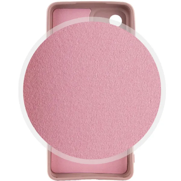 Чехол Silicone Cover Lakshmi Full Camera (AAA) для TECNO Spark 10 — Розовый — фото 2