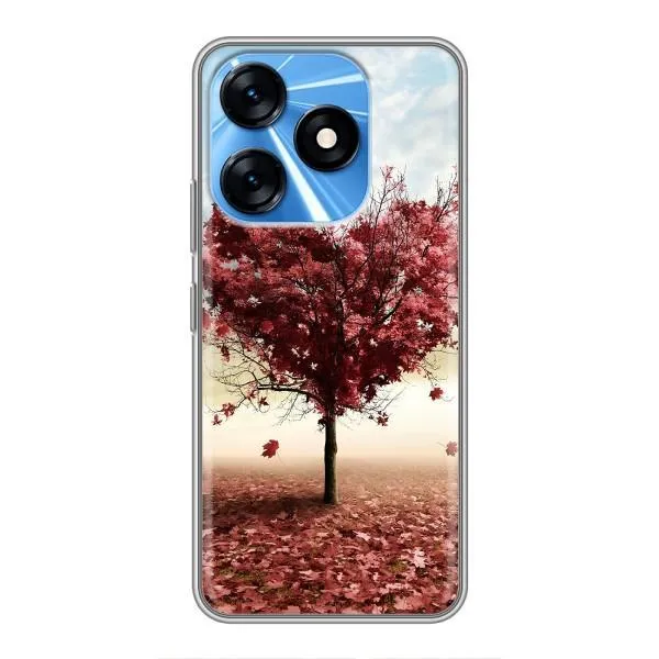 Чехол с принтом «Дерево сердце» для TECNO Spark 10