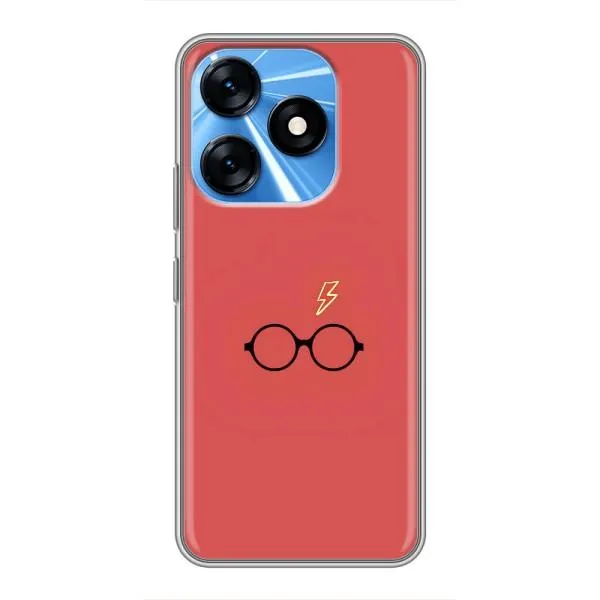 Чохол з принтом «шрам та окуляри» для TECNO Spark 10 Чохол з принтом «шрам та окуляри» для TECNO Spark 10