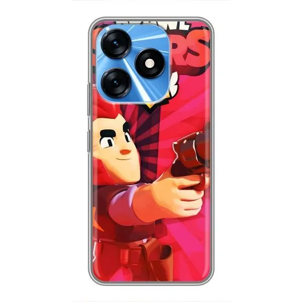 Чехол с принтом «Дуэлянт Кольт» для TECNO Spark 10