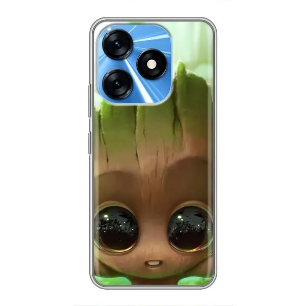 Чехол с принтом «Милый Грут» для TECNO Spark 10