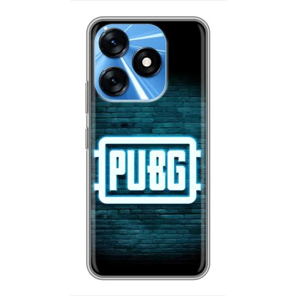 Чехол с принтом «Лого PUBG» для TECNO Spark 10 Чехол с принтом «Лого PUBG» для TECNO Spark 10