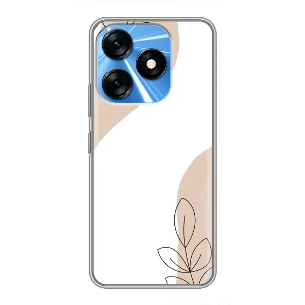 Чохол з принтом «Нюдова гілочка абстракція» для TECNO Spark 10 Чохол з принтом «Нюдова гілочка абстракція» для TECNO Spark 10