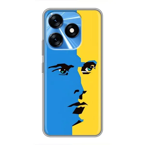 Чехол с принтом «Степан Бандера» для TECNO Spark 10 Чехол с принтом «Степан Бандера» для TECNO Spark 10