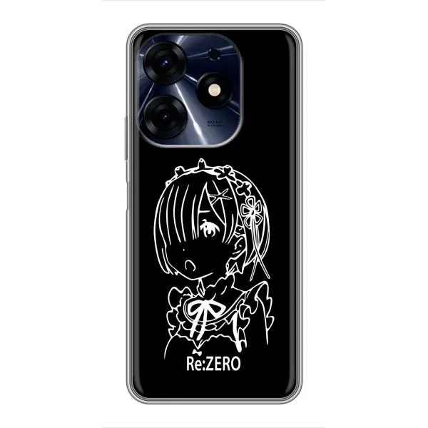 Чехол с принтом «Re: Zero» для TECNO Spark 10c