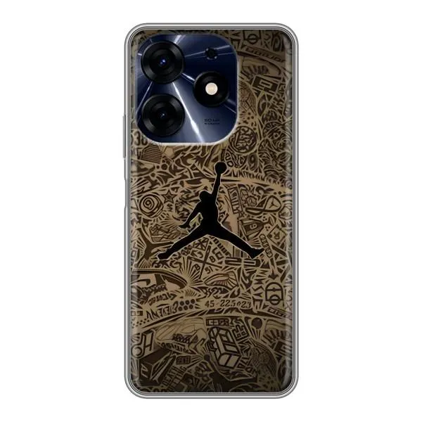 Чехол с принтом «Logo Jordan» для TECNO Spark 10c Чехол с принтом «Logo Jordan» для TECNO Spark 10c