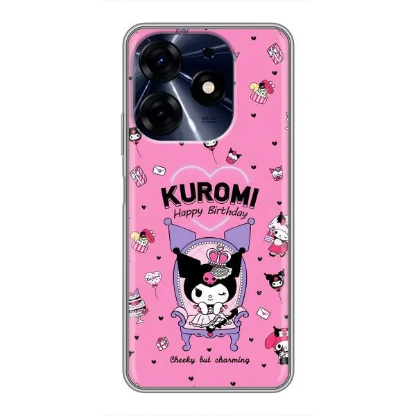 Чехол с принтом «KUROMI» для TECNO Spark 10c