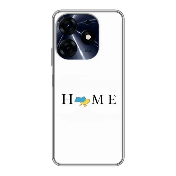 Чехол с принтом «Home» для TECNO Spark 10c