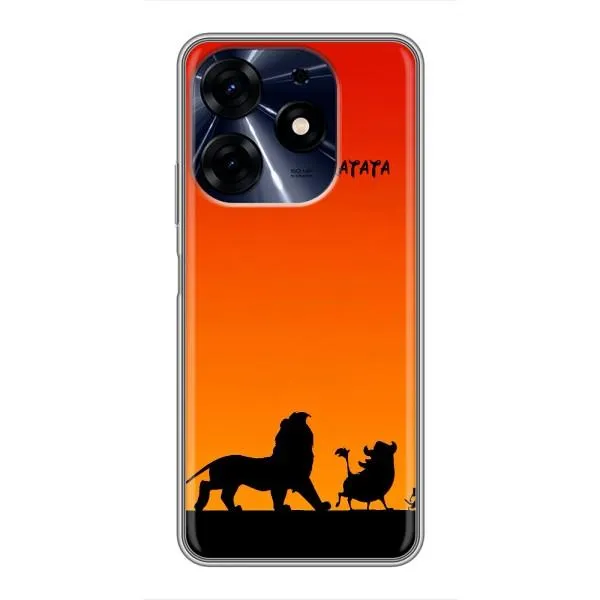 Чехол с принтом «Акуна Матата закат» для TECNO Spark 10c