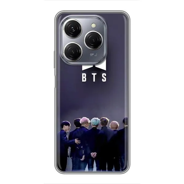 Чехол с принтом «Группа BTS» для TECNO Spark 20 Pro