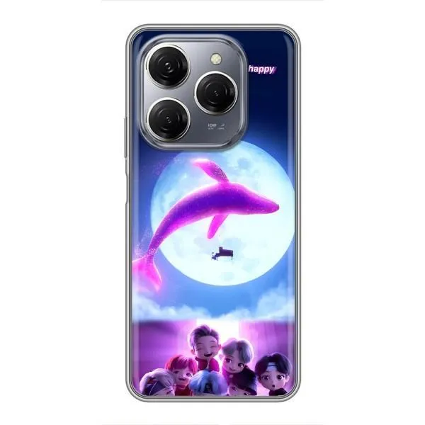 Чехол с принтом «КИТ BTS» для TECNO Spark 20 Pro